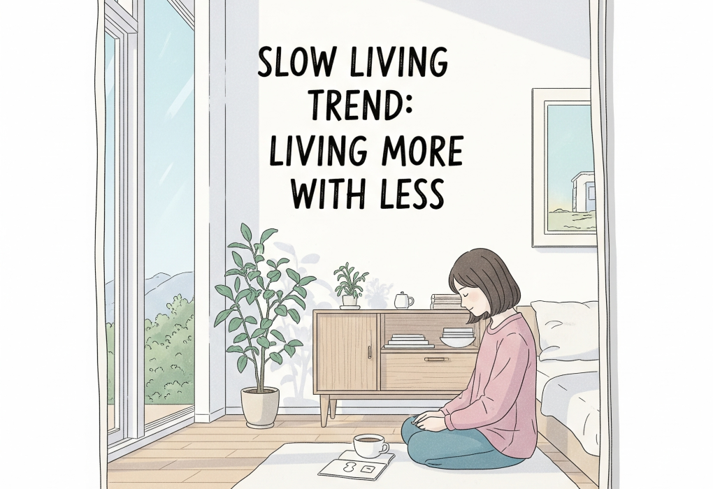 Yavaş Yaşam (Slow Living) Trendi: Daha Azla Daha Fazla Yaşamak
