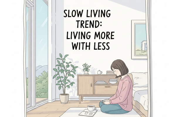 Yavaş Yaşam (Slow Living) Trendi: Daha Azla Daha Fazla Yaşamak Yavaş Yaşam (Slow Living) Trendi: Daha Azla Daha Fazla Yaşamak