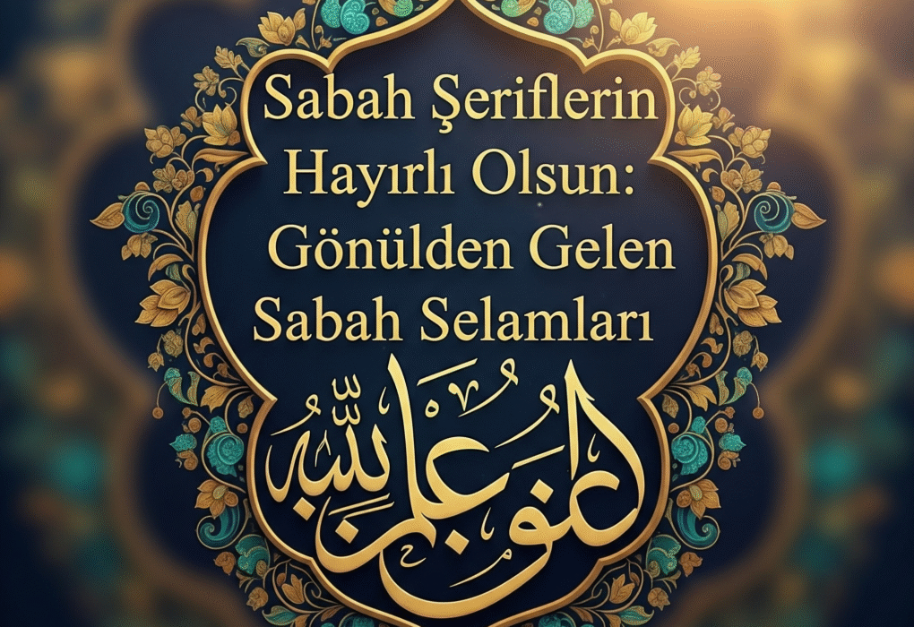 Sabah Şeriflerin Hayırlı Olsun: Gönülden Gelen Sabah Selamları