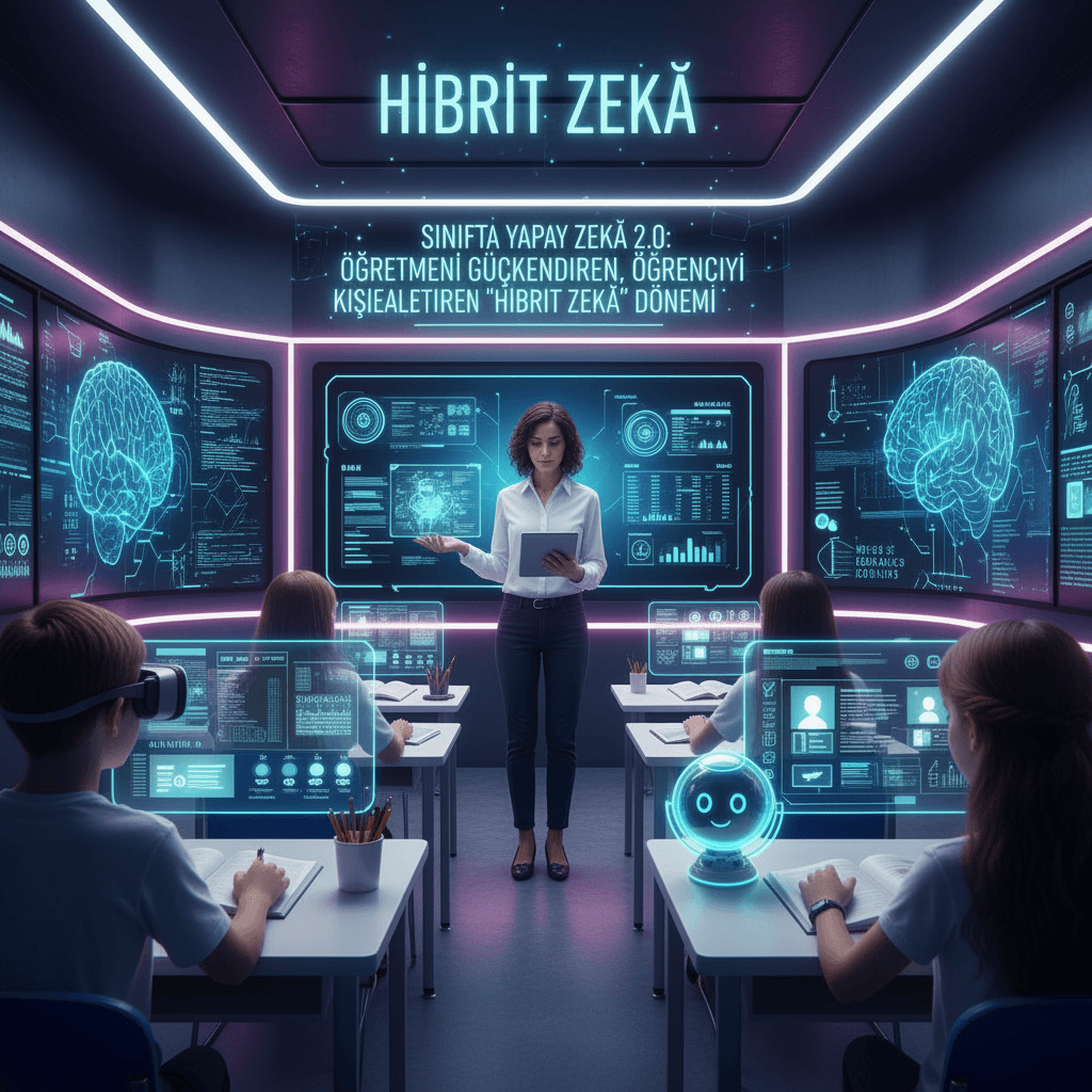 Sınıfta Yapay Zekâ 2.0: Öğretmeni Güçlendiren, Öğrenciyi Kişiselleştiren “Karma Zekâ” Dönemi