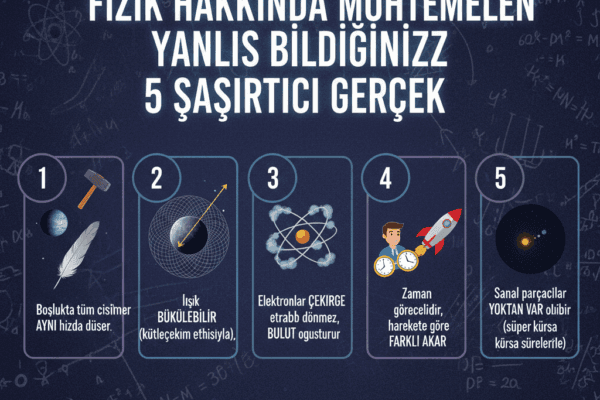 Fizik Hakkında Muhtemelen Yanlış Bildiğiniz 5 Şaşırtıcı Gerçek
