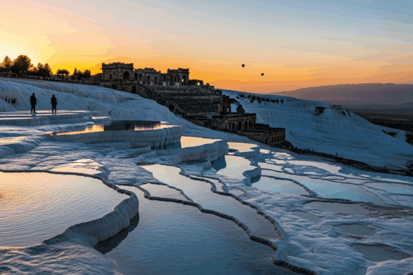 Pamukkale: Doğanın Beyaz Mermer Şatosu ve Antik Dünyanın Sessiz Tanığı