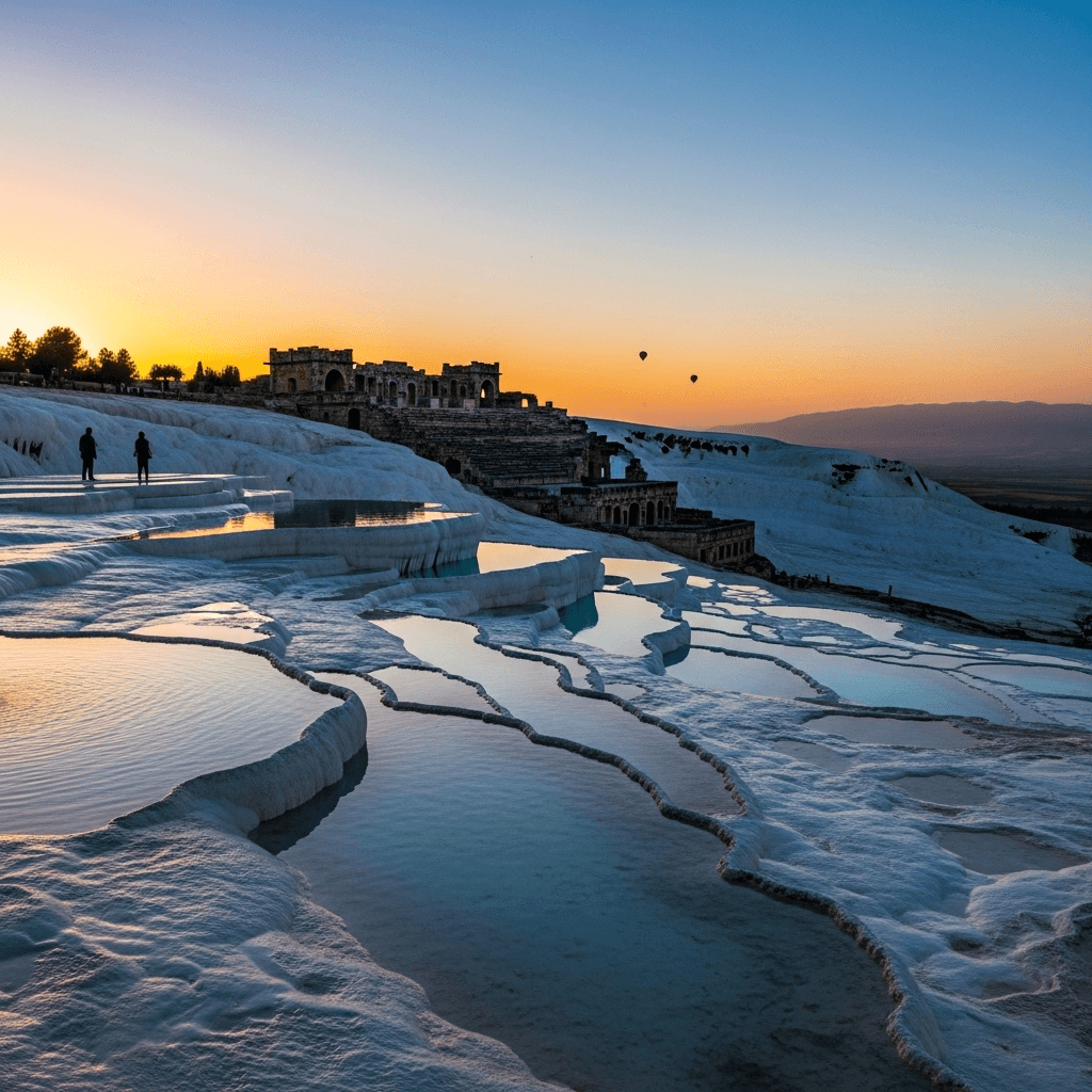 Pamukkale: Doğanın Beyaz Mermer Şatosu ve Antik Dünyanın Sessiz Tanığı