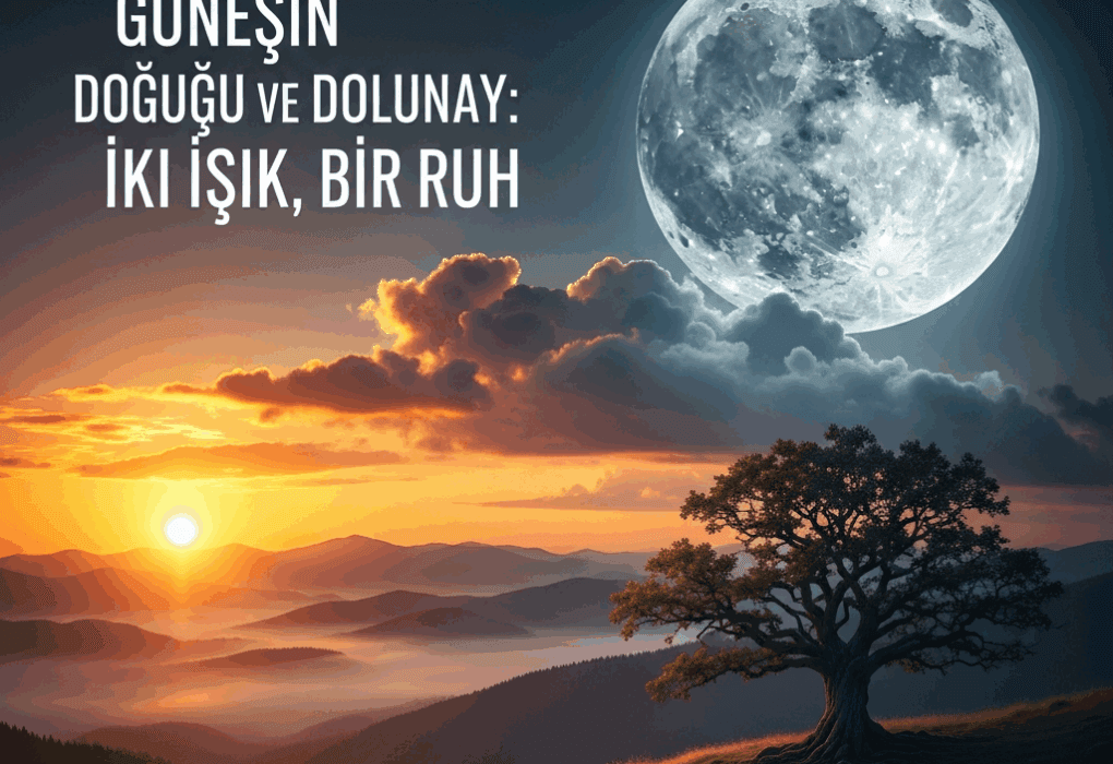 GÜNEŞİN DOĞUŞU VE DOLUNAY: İKİ IŞIK, BİR RUH — DUYGUSAL BİR MAKALE