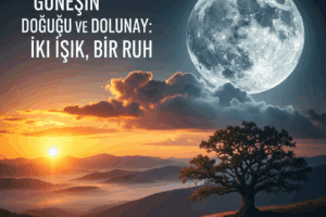 GÜNEŞİN DOĞUŞU VE DOLUNAY: İKİ IŞIK, BİR RUH — DUYGUSAL BİR MAKALE
